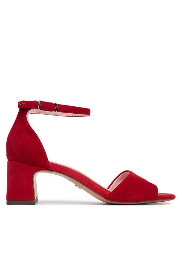 Sandały Tamaris. Kolor: czerwony