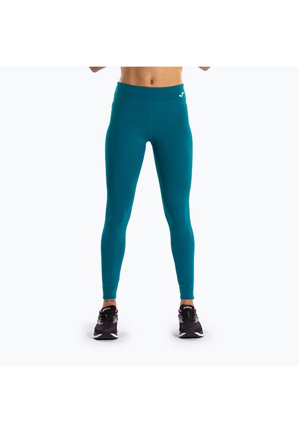 Legginsy do biegania damskie Joma Sculpture II Long Tights. Kolor: zielony