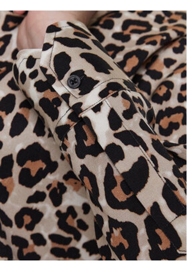 Hugo Koszula The Boyfriend Shirt 50484436 Kolorowy Oversize. Materiał: bawełna. Wzór: kolorowy