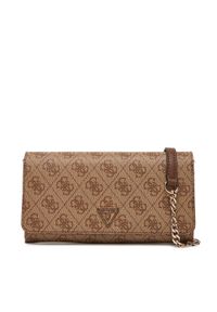 Guess Torebka Noelle II Mini HWBG96 72750 Brązowy. Kolor: brązowy. Materiał: skórzane