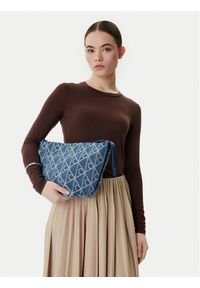 Calvin Klein Torebka Emblem Aop Denim Bucket LV04F3432G Niebieski. Kolor: niebieski #1