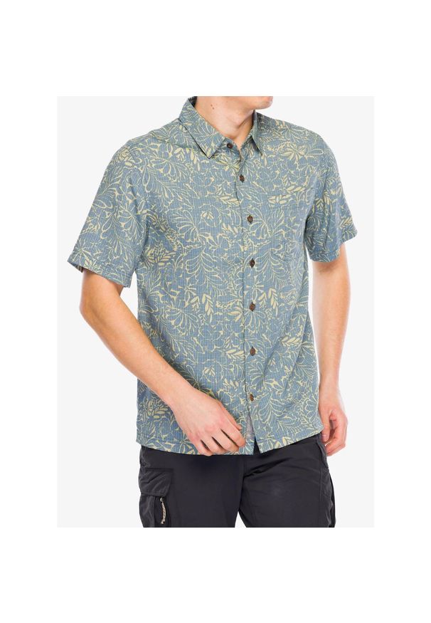 ROYAL ROBBINS - Koszula turystyczna męska Royal Robbins Camino Pucker S/S. Kolor: szary
