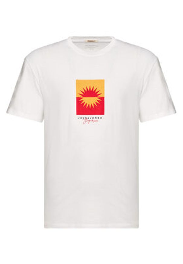 Jack & Jones Komplet t-shirtów Marbella 12263098 Kolorowy Relaxed Fit. Materiał: bawełna. Wzór: kolorowy