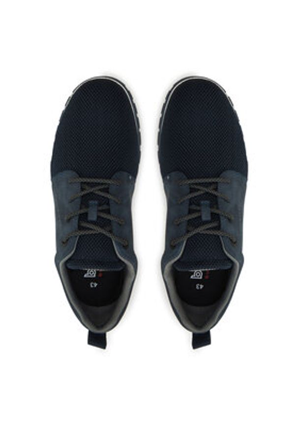 Bugatti Sneakersy 325-AFE02-6900 Granatowy. Kolor: niebieski. Materiał: materiał