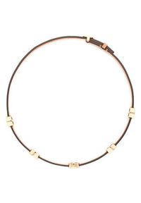 Tory Burch Bransoletka Miller Double-Wrap Bracelet 82720 Brązowy. Kolor: brązowy