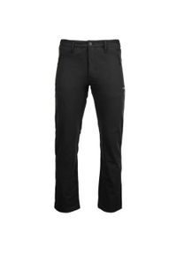 ALPINE PRO - Męskie Spodnie Softshell Alpine Pro Gremef 54 - Odporne na Wiatr i Elastyczne. Kolor: zielony. Materiał: softshell. Długość: długie