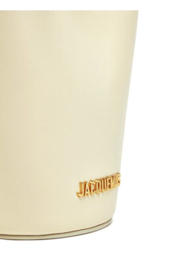 JACQUEMUS Torebka Le Petit Bambol 24H243BA389-3173 Écru. Materiał: skórzane
