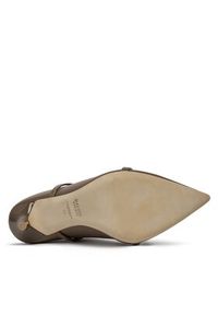 MALONE SOULIERS Klapki Maureen 85-267 Brązowy. Kolor: brązowy. Materiał: skóra