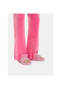 Klapki Juicy Couture. Kolor: różowy #1