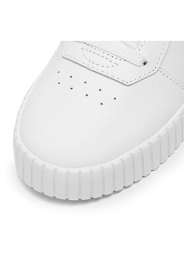 Puma Sneakersy Carina Mid Jr 38737602 Biały. Kolor: biały. Materiał: skóra
