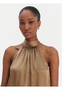 Marciano Guess Bluzka 5YGH26 9719Z Beżowy Regular Fit. Kolor: beżowy. Materiał: jedwab #2