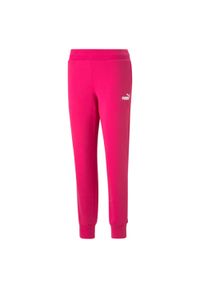 Puma Spodnie Ess 58684196. Kolor: różowy