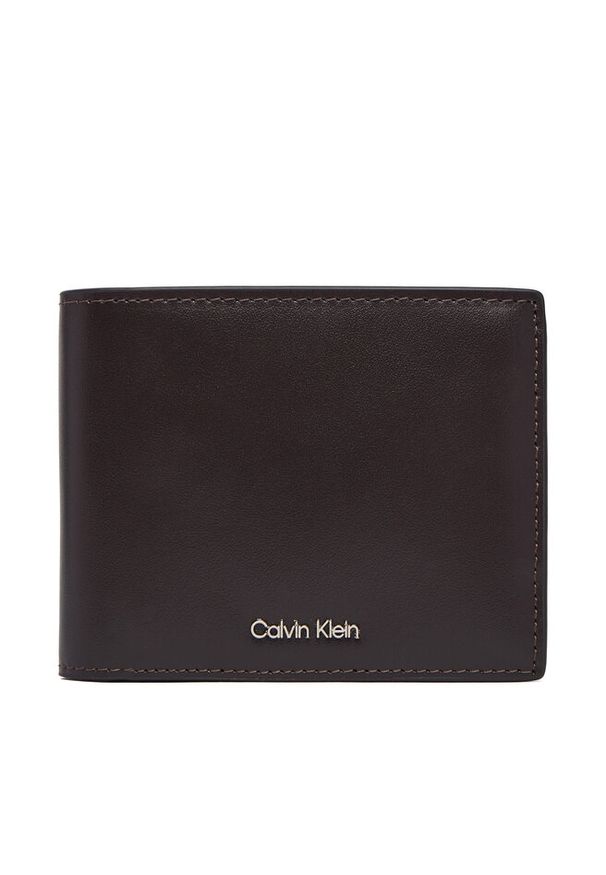 Portfel Calvin Klein. Kolor: brązowy
