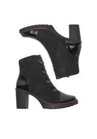 Rieker Botki CEO-Y2576-00 Czarny. Kolor: czarny. Materiał: materiał #6