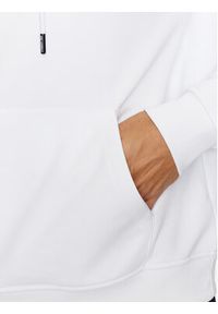 Karl Lagerfeld - KARL LAGERFELD Bluza 705031 534910 Biały Regular Fit. Typ kołnierza: dekolt w karo. Kolor: biały. Materiał: bawełna #4