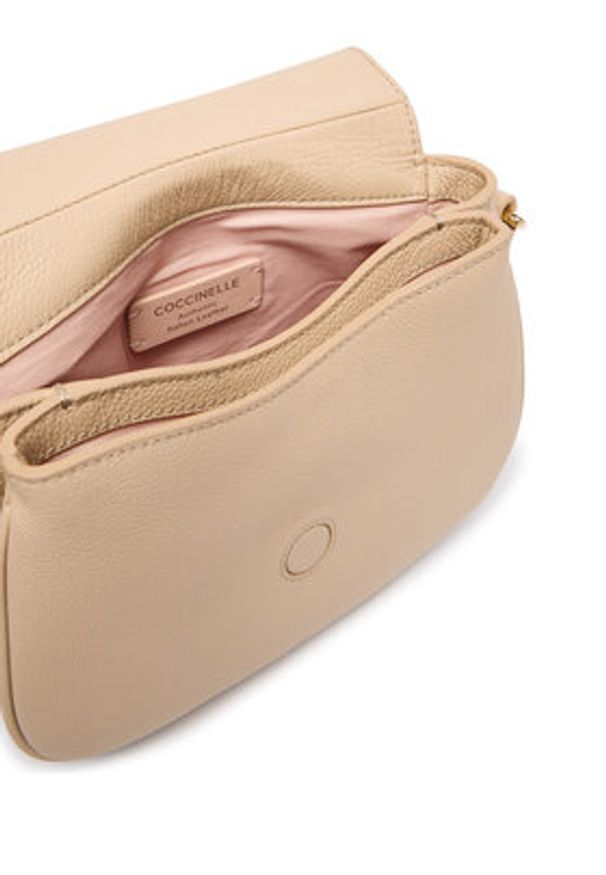 Coccinelle Torebka U7F Coccinellemavery E1 U7F 18 02 01 Beżowy. Kolor: beżowy. Materiał: skórzane