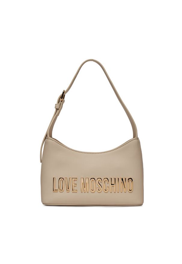 Love Moschino - LOVE MOSCHINO Torebka JC4198PP1IKD0110 Beżowy. Kolor: beżowy. Materiał: skórzane