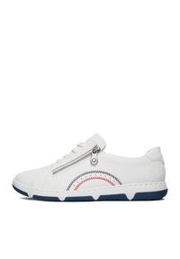 Rieker Sneakersy CEO-42424-80 Biały. Kolor: biały. Materiał: skóra #2