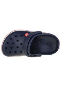 Klapki Crocs Crocband Clog K Jr 207006-485 niebieskie. Kolor: niebieski. Materiał: syntetyk, materiał