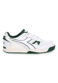 Buty do chodzenia męskie Diadora C7213 Winner. Zapięcie: sznurówki. Kolor: biały. Materiał: guma, materiał, skóra, syntetyk. Szerokość cholewki: normalna. Sport: turystyka piesza
