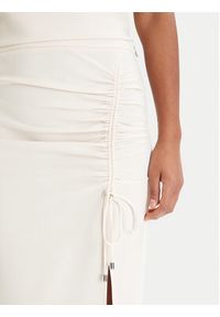 Patrizia Pepe Spódnica midi 8G0530/A701-W409 Écru Regular Fit. Kolor: kremowy. Materiał: syntetyk. Długość: midi #5