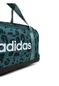 Adidas - adidas Torba Linear Graphic Duffel Small JW8666 Kolorowy. Materiał: materiał. Wzór: kolorowy #6