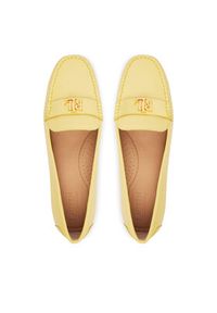 Lauren Ralph Lauren - LAUREN RALPH LAUREN Mokasyny 802852847028 Żółty. Kolor: żółty. Materiał: skóra #6