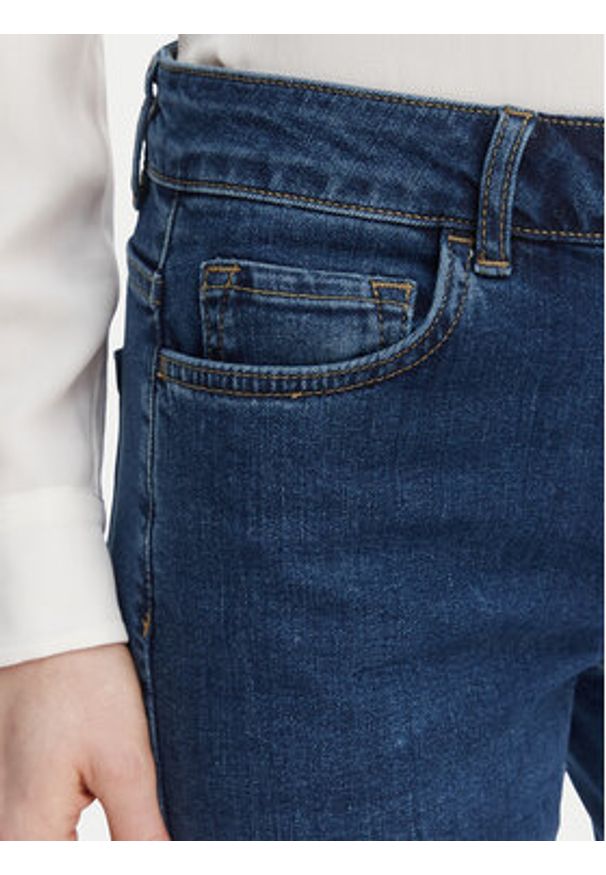 Marella Jeansy 2615181061 Granatowy Slim Fit. Kolor: niebieski