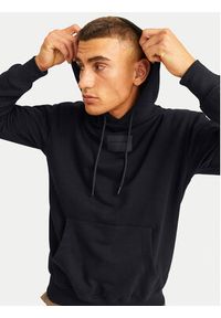 Jack & Jones - Jack&Jones Bluza Hakkai 12256841 Czarny Relaxed Fit. Kolor: czarny. Materiał: bawełna, syntetyk