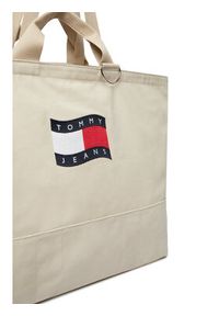 Tommy Jeans Torebka Tjw Wave Flag Med Tote AW0AW18466 Beżowy. Kolor: beżowy #6