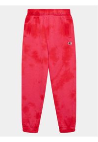 Champion Spodnie dresowe 404636 Różowy Regular Fit. Kolor: różowy. Materiał: bawełna #1