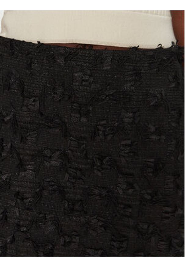 Karen by Simonsen Spódnica mini Ryle 10105192 Czarny Slim Fit. Kolor: czarny. Materiał: syntetyk