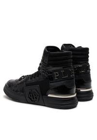 Philipp Plein - PHILIPP PLEIN Sneakersy AADS MSC4012 PLE010N Czarny. Kolor: czarny. Materiał: skóra #6