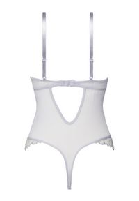 Hunkemöller Body 301936 Fioletowy. Kolor: fioletowy. Materiał: syntetyk