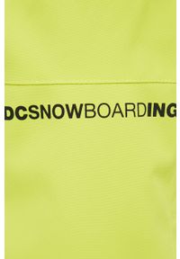 DC - Dc Spodnie snowboardowe męskie. Kolor: żółty. Materiał: materiał. Wzór: gładki. Sport: snowboard #5