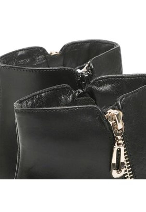 Lasocki Botki ARC-BLANKA-14 Czarny. Kolor: czarny. Materiał: skóra