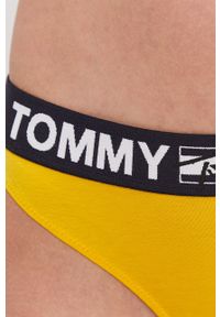 TOMMY HILFIGER - Tommy Hilfiger Figi kolor żółty. Kolor: żółty #4