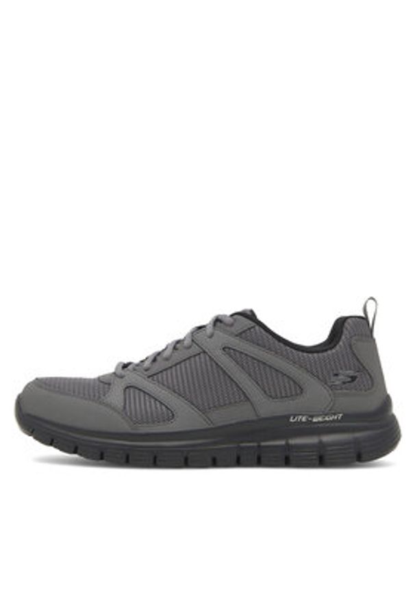 skechers - Skechers Sneakersy 8790117 CCBK Szary. Kolor: szary. Materiał: materiał