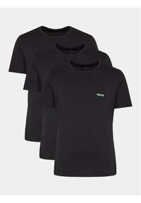 Hugo Komplet 3 t-shirtów 50480088 Czarny Regular Fit. Kolor: czarny. Materiał: bawełna #1