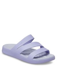 Crocs Klapki Getaway Strappy 209587 Fioletowy. Kolor: fioletowy