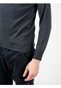 Xagon Man Sweter "Basic" | A22081 & ELV18 | Mężczyzna | Szary. Okazja: na co dzień. Typ kołnierza: golf. Kolor: szary. Materiał: wełna, nylon, akryl, poliester. Styl: casual #4