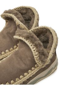 Mou Śniegowce Eskimo Trainer FW201000A Brązowy. Kolor: brązowy. Materiał: skóra #7