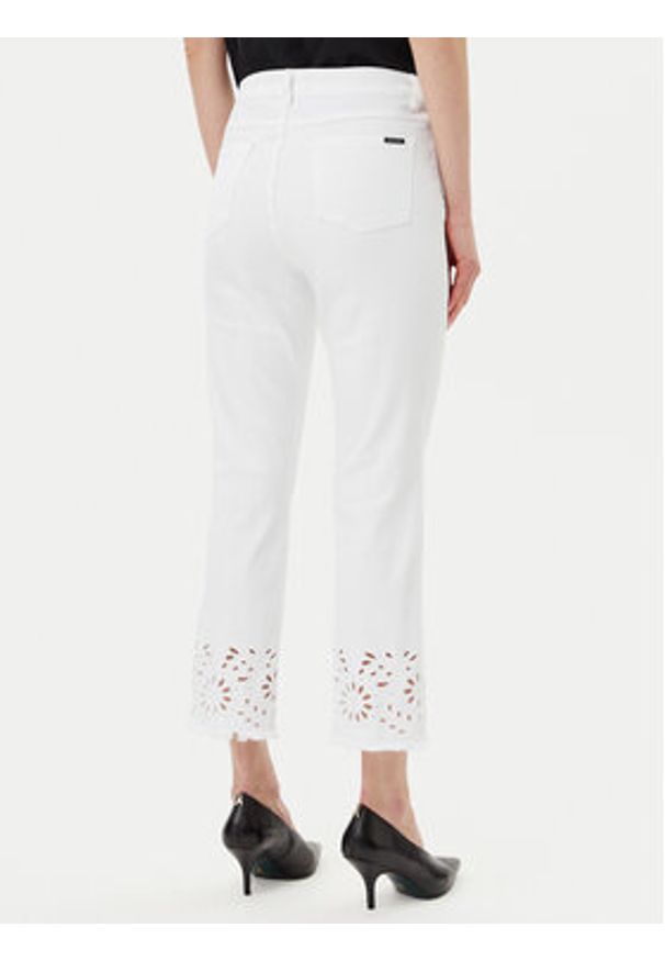 Joseph Ribkoff Kuloty 251965 Biały Regular Fit. Kolor: biały. Materiał: bawełna, syntetyk