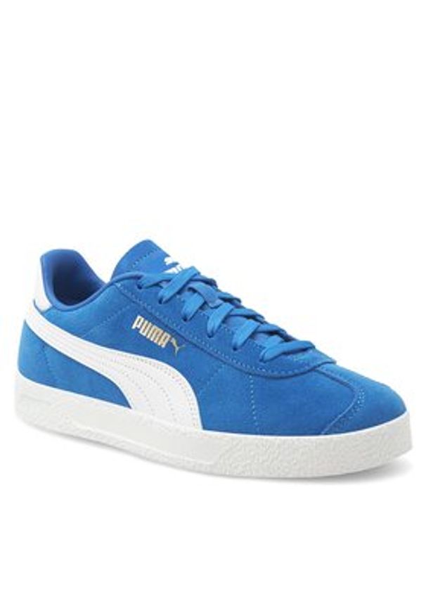 Puma Sneakersy Club 381111 28 Niebieski. Kolor: niebieski. Materiał: zamsz, skóra