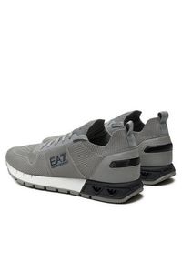 EA7 Emporio Armani Sneakersy X8X171 XK373 T531 Szary. Kolor: szary. Materiał: materiał