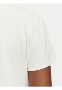 Hugo - HUGO T-Shirt Delanor_4 50570857 Biały Cropp Fit. Kolor: biały. Materiał: bawełna #5