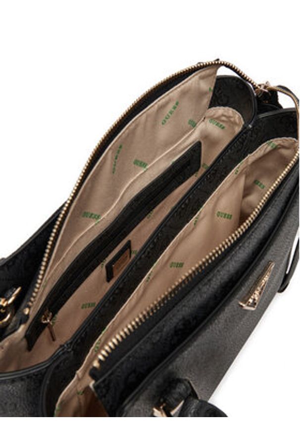 Guess Torebka HWESG9 51006 Czarny. Kolor: czarny. Materiał: skórzane