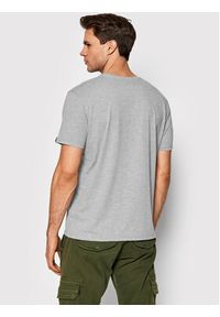 Alpha Industries T-Shirt Basic 100501 Szary Regular Fit. Kolor: szary. Materiał: bawełna