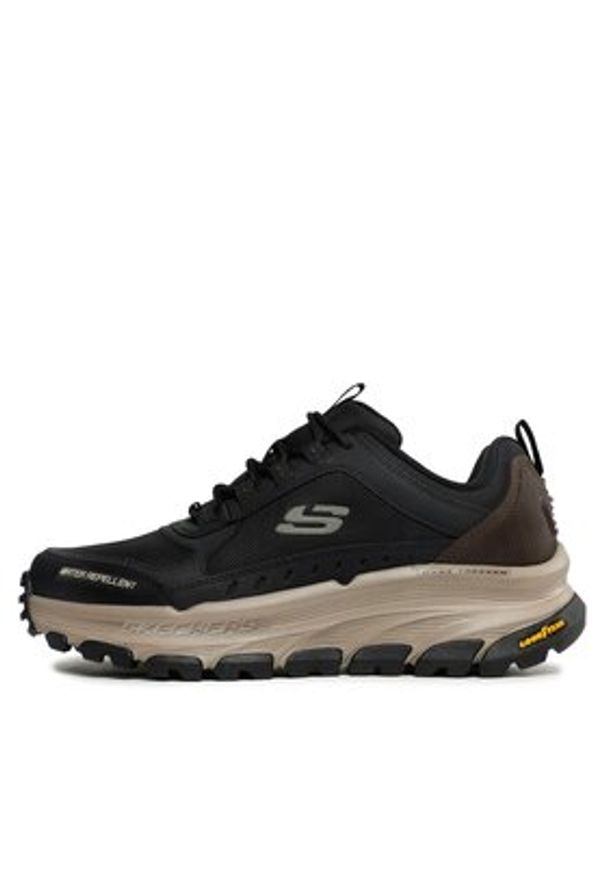 skechers - Skechers Trekkingi D'Lux Trekker 237565/BKNT Czarny. Kolor: czarny. Materiał: materiał. Sport: turystyka piesza