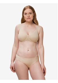 Triumph Biustonosz z fiszbiną Comfort Minimizer 10166827 Beżowy. Kolor: beżowy. Materiał: syntetyk #9